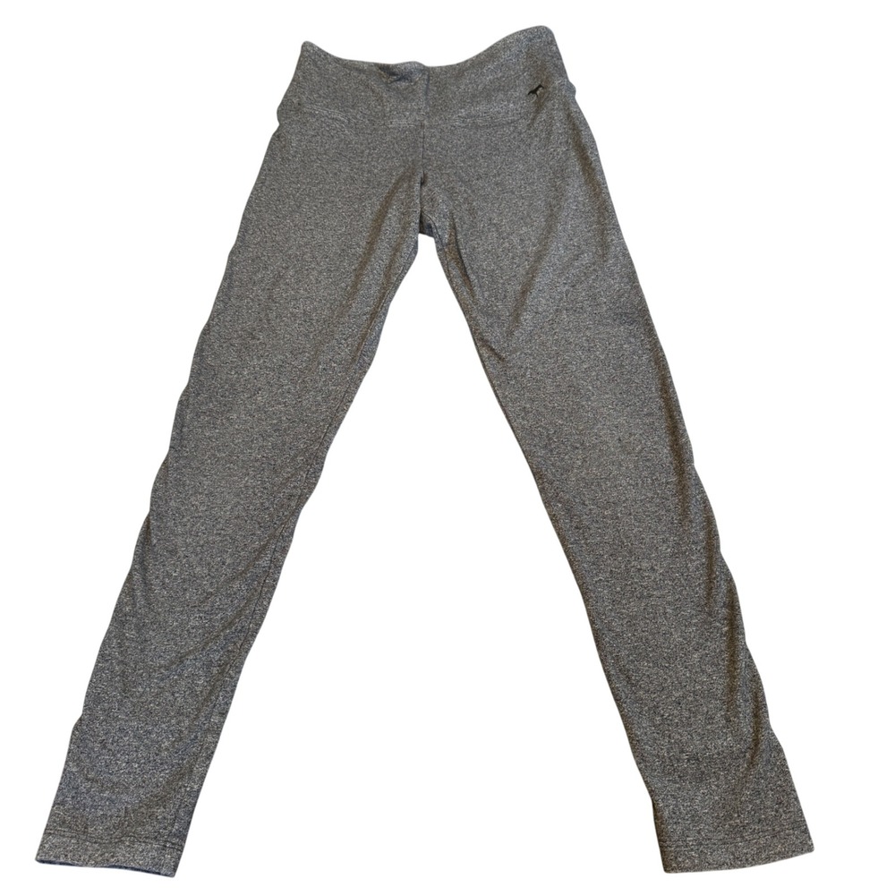 Victoria's‎ Secret PINK Yoga Leggings Heather Gray Foldover Waist M stretchy
